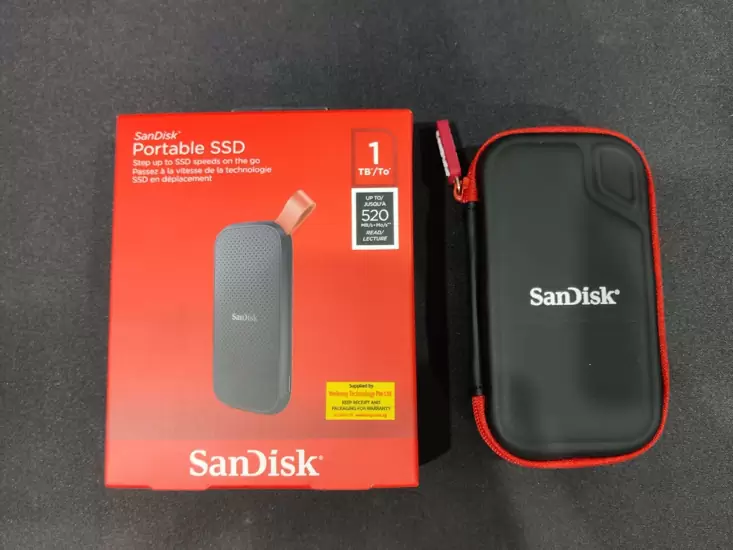 RM479 BNIB SanDisk 1TB Portable External SSD