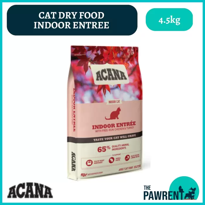 RM165 Acana Indoor Cat Food 4.5kg