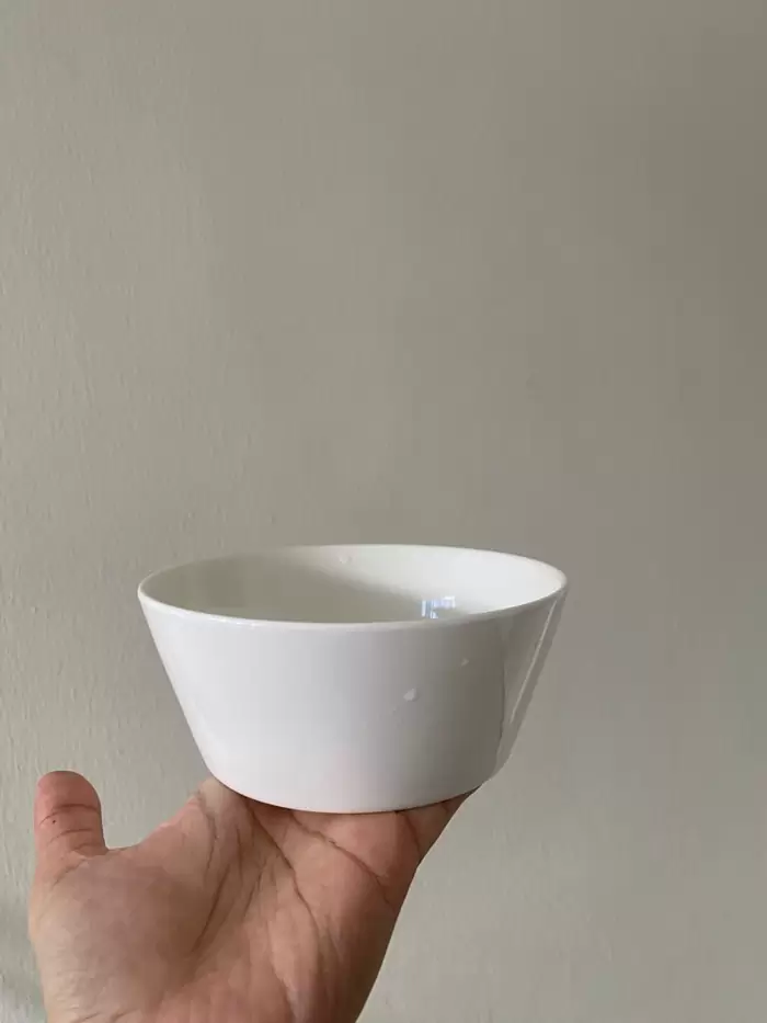 RM3 Ceramic Nordic Cat Food Bowl Bekas Makanan Kucing