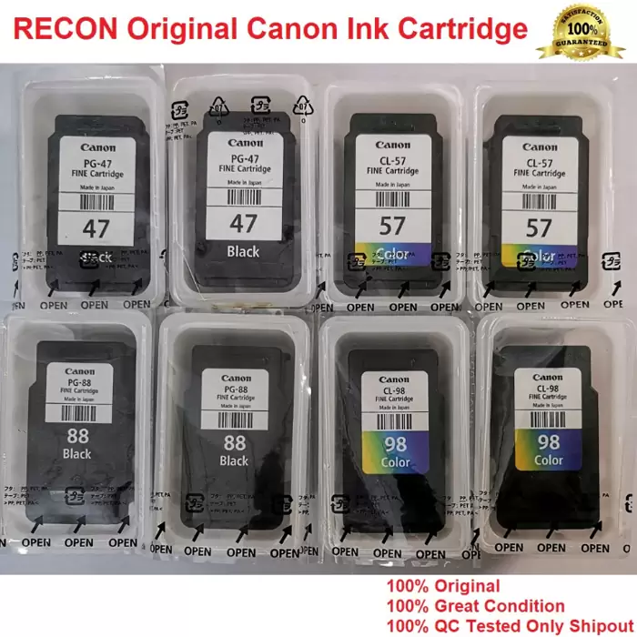 RM29 Original Recon Canon Ink Cartridge