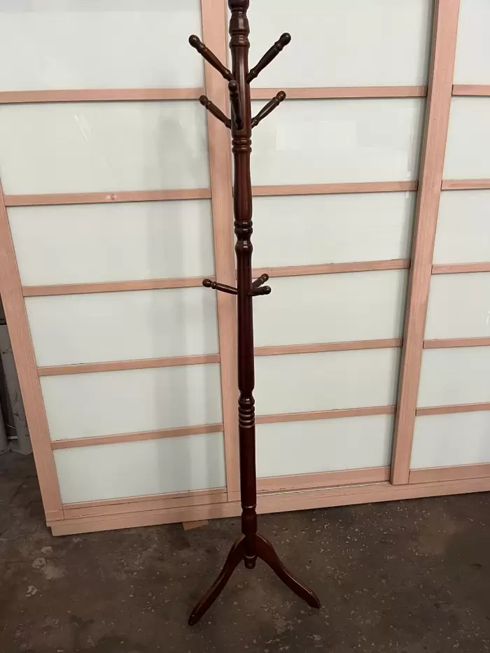 RM69 Solid Coat Hat Hanging Rack Pole Stand