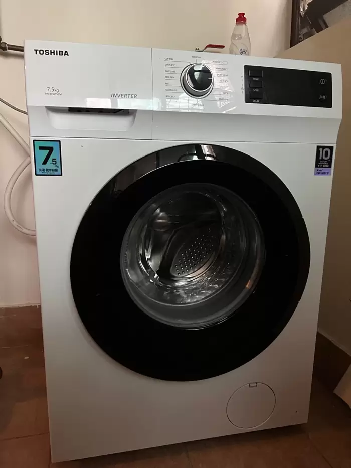 RM850 Toshiba 7.5kg Inventer washing machine