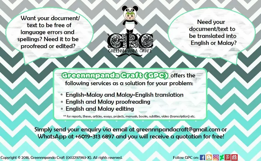 Translation, Editing, and Proofreading Services