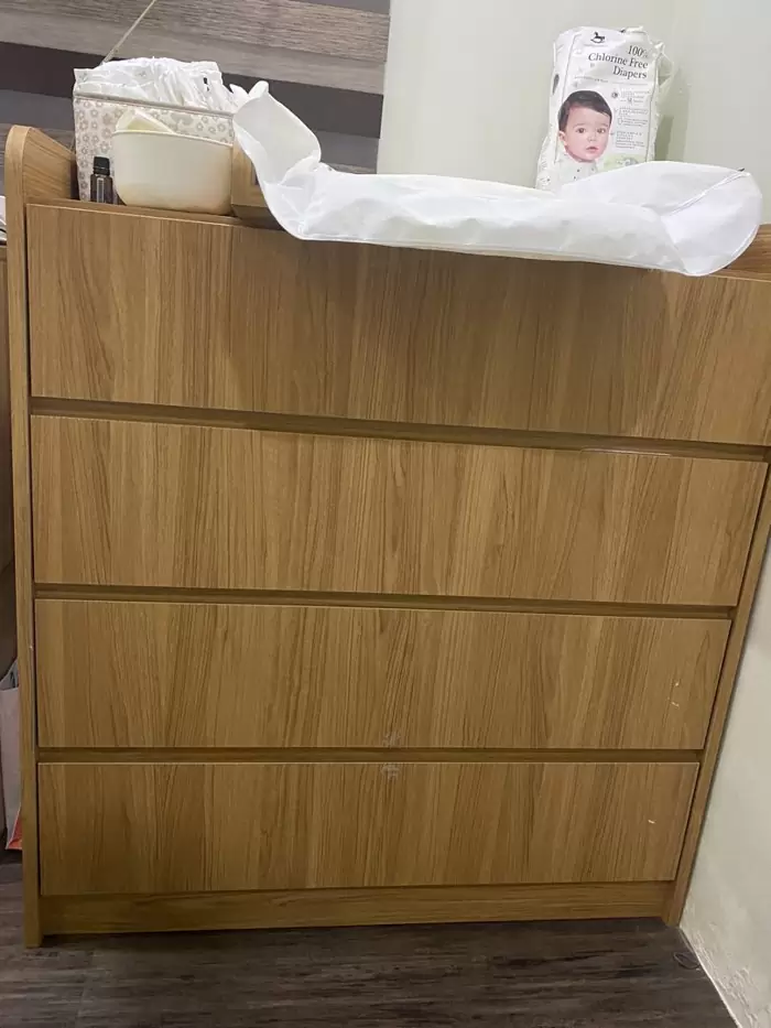 RM900 Baby Changing Table with Drawers